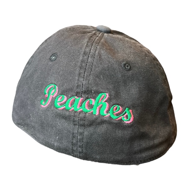 RARE VINTAGE Peaches Lids Baseball Cap Hat Size Unknown - Picture 4 of 8